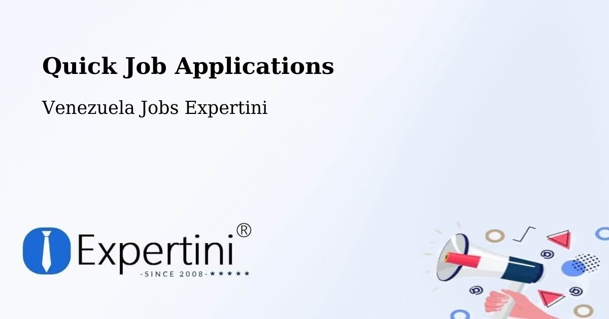 Quick Job Applications - Venezuela Jobs Expertini